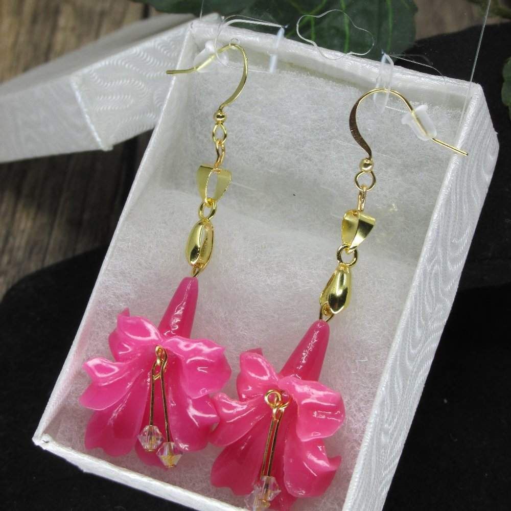 Gold Plated Garden Party Earrings